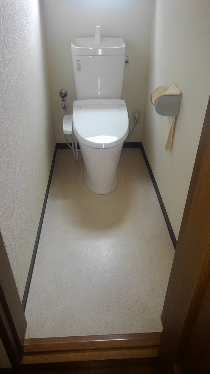 トイレ交換リフォーム@浜松市南区N様邸