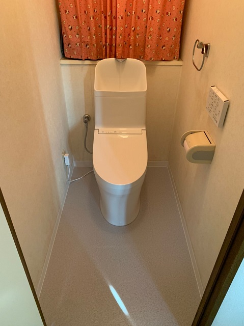 トイレ改修リフォーム@浜松市中区H様邸