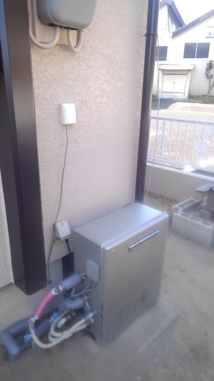給湯器交換リフォーム@浜松市西区M様邸