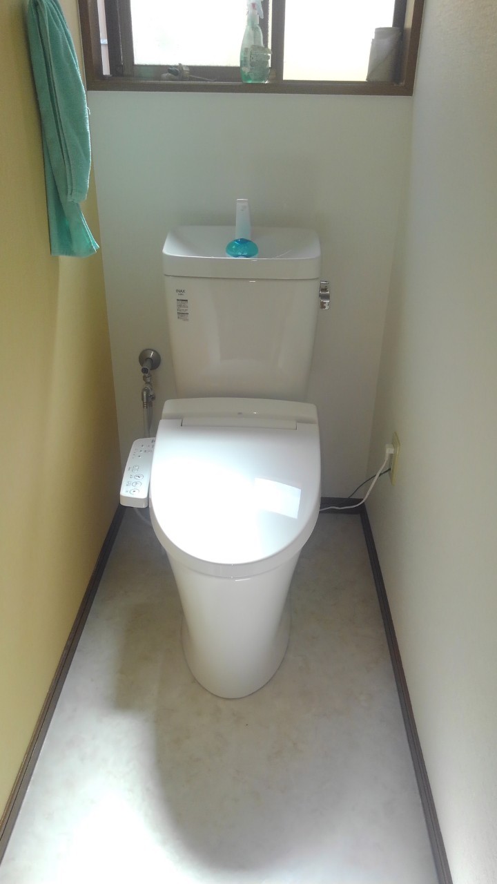 トイレ交換・トイレ内装リフォーム@浜松市中区T様邸