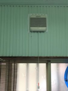 浴室換気扇交換リフォーム@浜松市T様邸