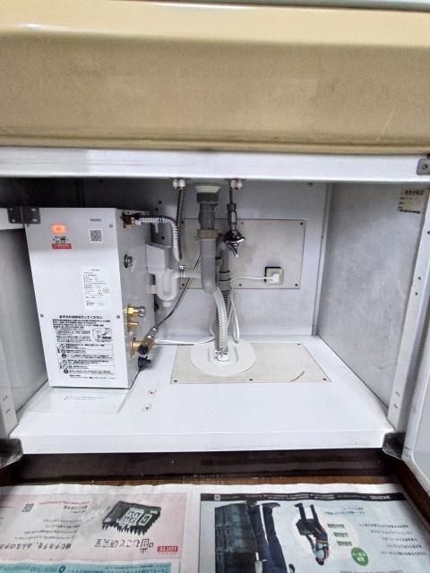 小型電気温水器交換リフォーム＠浜松市西区A様