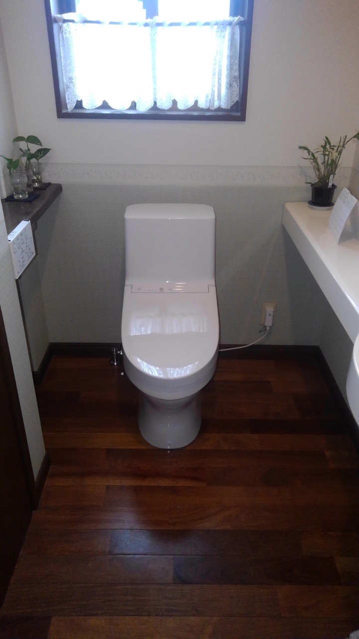 トイレ交換リフォーム@浜松市浜北区S様邸